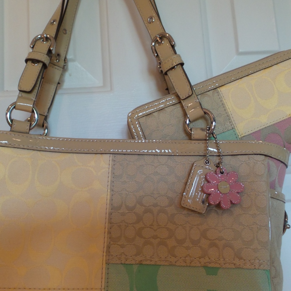 AlmostNew Coach Classic Patchwork Handbag & Wallet
